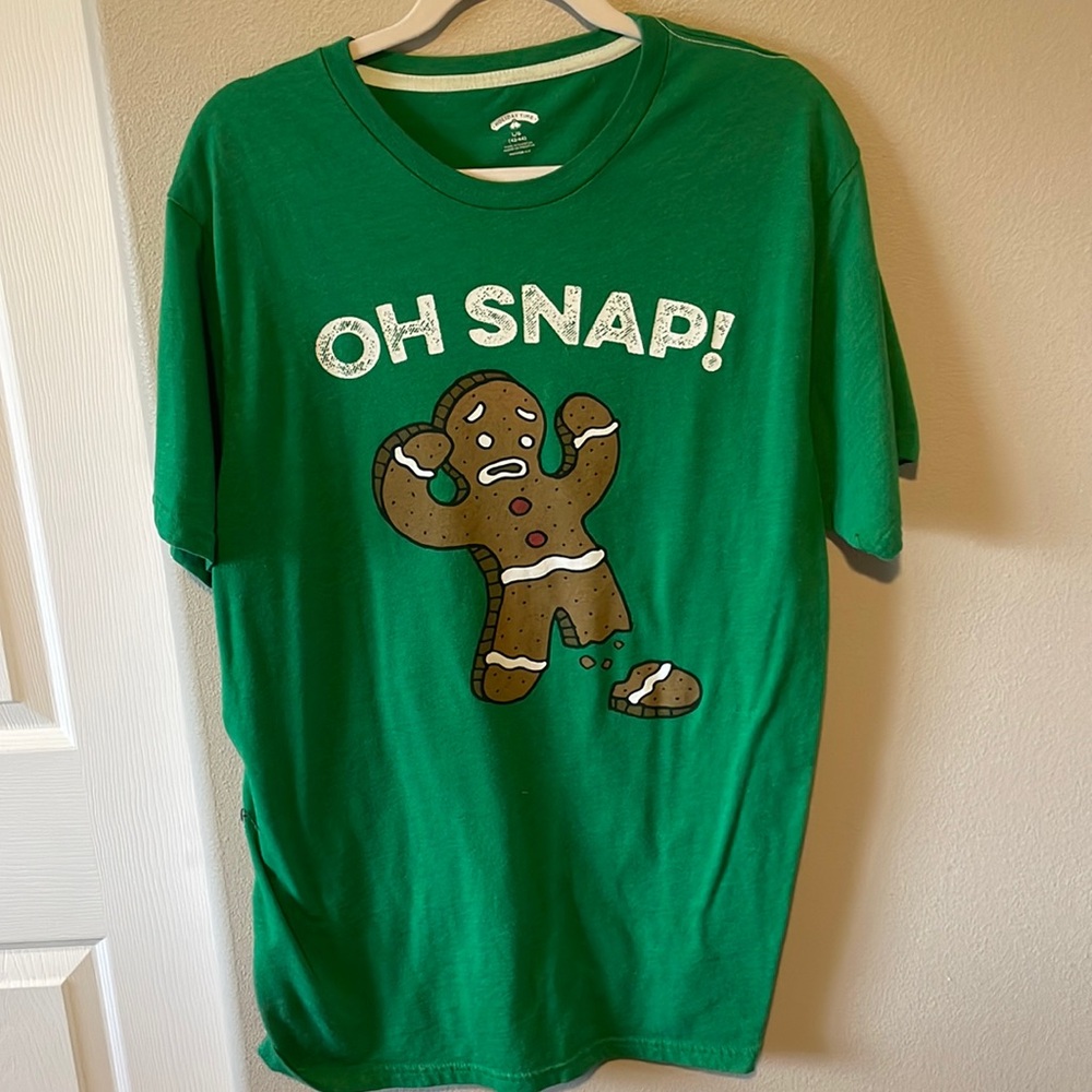 Funny Christmas Holiday Gingerbread shirt